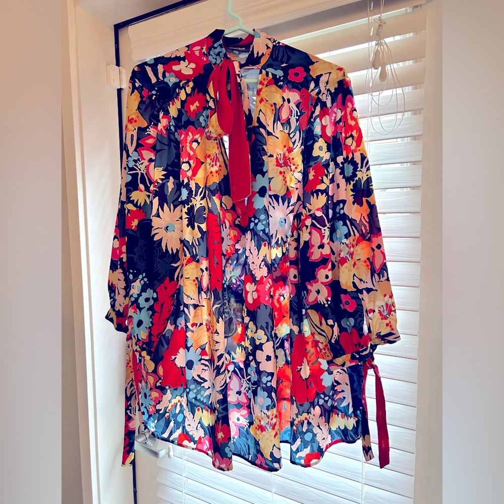 ModCloth tie-neck tunic